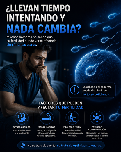 SPERM HEALT PREGGO + ENVÍO GRATIS